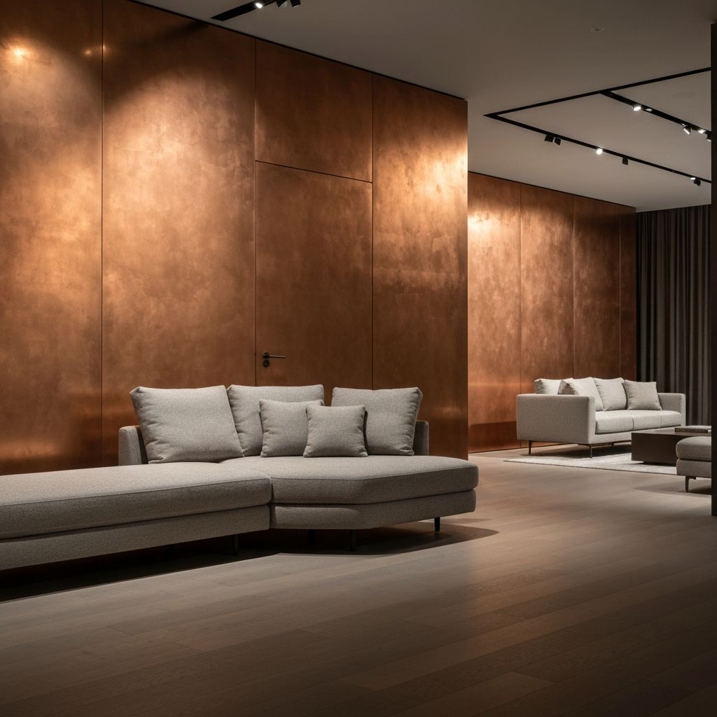 The Rise of Liquid Metals in Interior Design