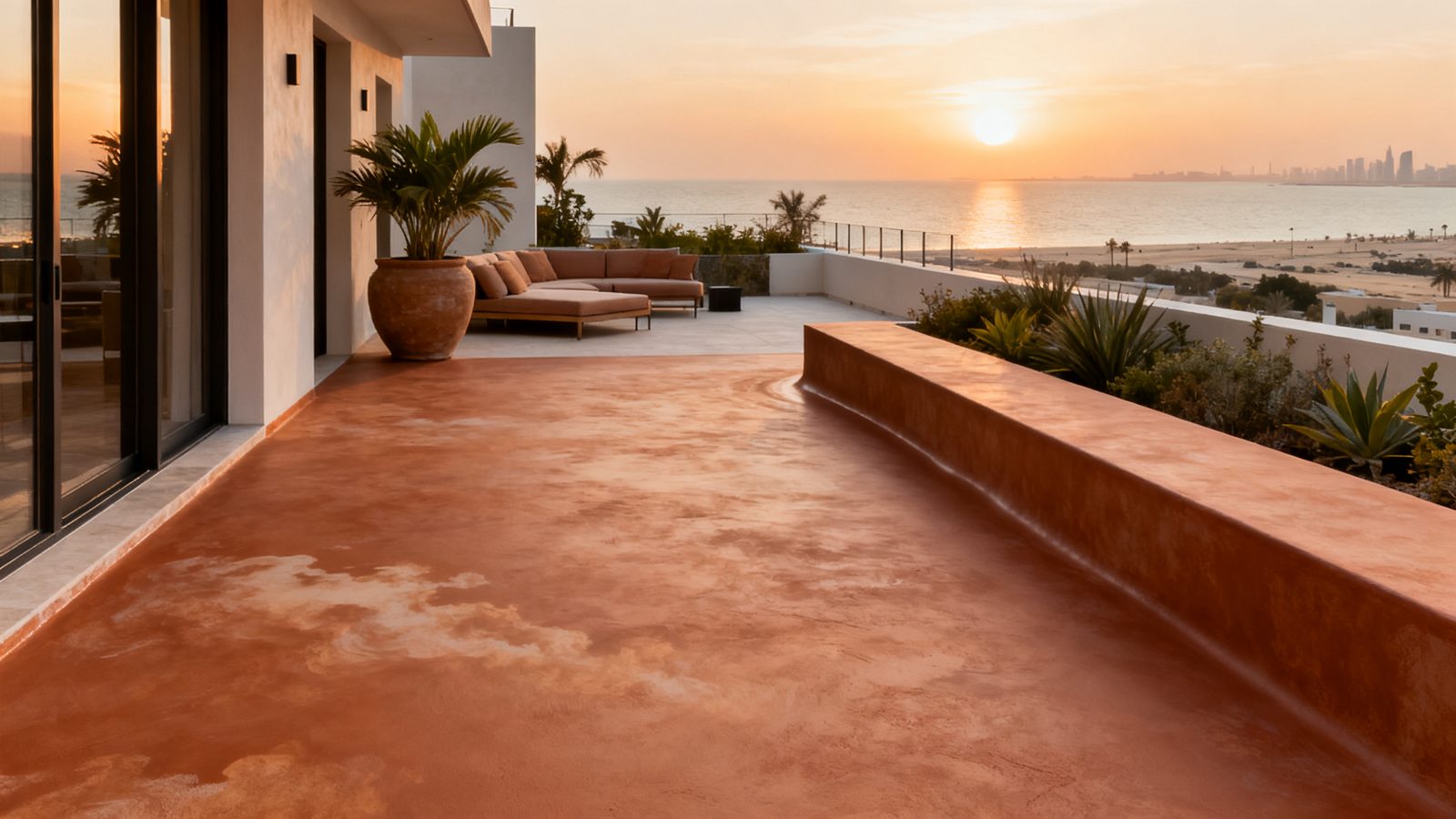 Terraces & pool decks